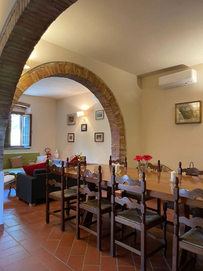Podere I Sorbi, Spacious Tuscan Villa, Lajatico, Nr Pisa Molino Mazzetti Экстерьер фото